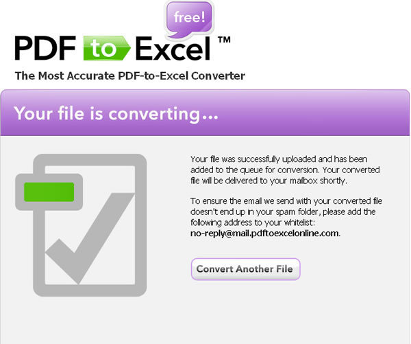 PdfToExcelOnline 只要三個步驟，線上將 PDF 轉成 Excel