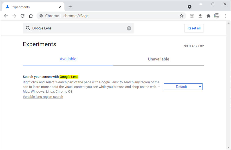 如何在 Chrome 瀏覽器內也能使用「Google 智慧鏡頭」？