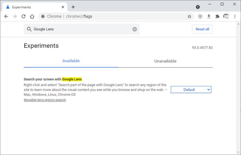如何在 Chrome 瀏覽器內也能使用「Google 智慧鏡頭」？