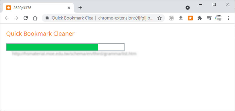 Quick Bookmark Cleaner 快速找出瀏覽器內已失效的書籤 - 瀏覽器擴充功能 Quick Bookmark Cleaner 快速找出瀏覽器內已失效的書籤 - 瀏覽器擴充功能