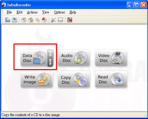 InfraRecorder 免費燒錄軟體