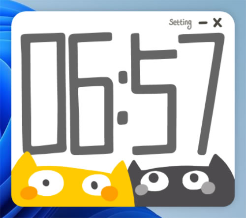 Easy Cat Timer 有造型的倒數計時器 Easy Cat Timer 有造型的倒數計時器