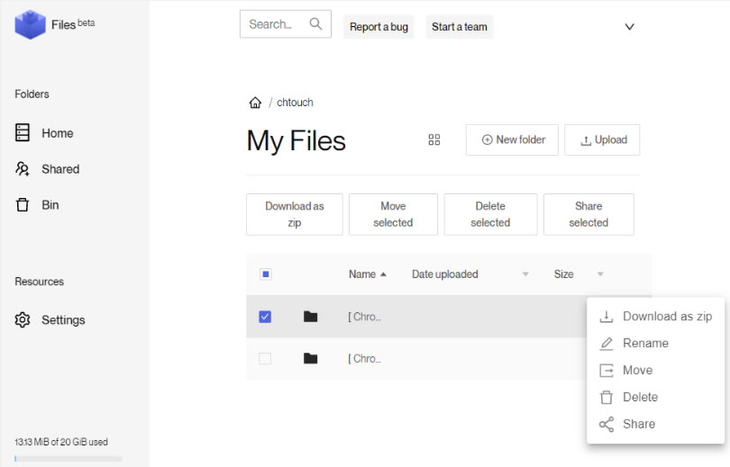 ChainSafe Files 利用區塊鏈技術打造的  20GB雲端檔案儲存、分享免費空間