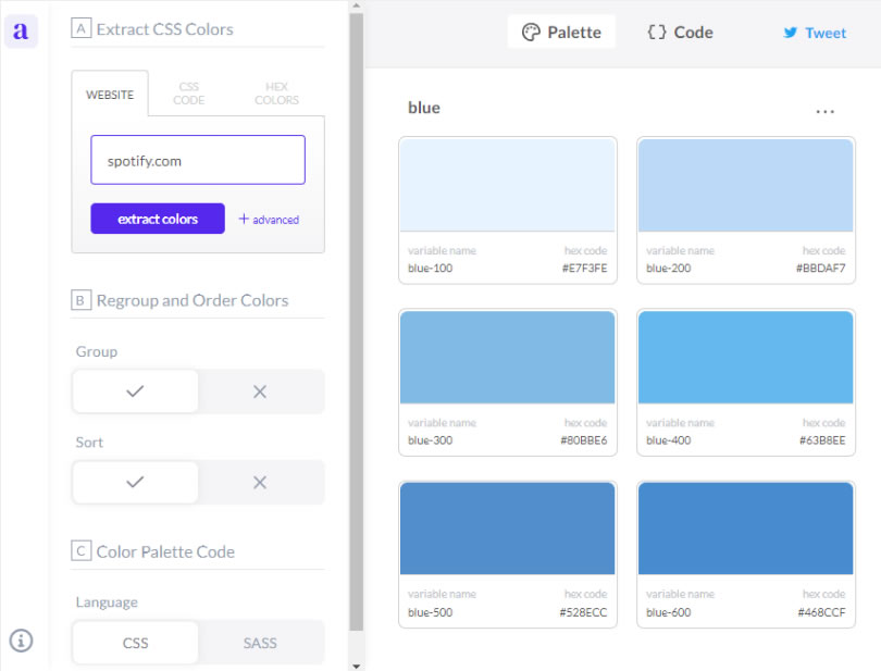 alwane.io 擷取網站 CSS 內的顏色代碼 alwane.io 擷取網站 CSS 內的顏色代碼