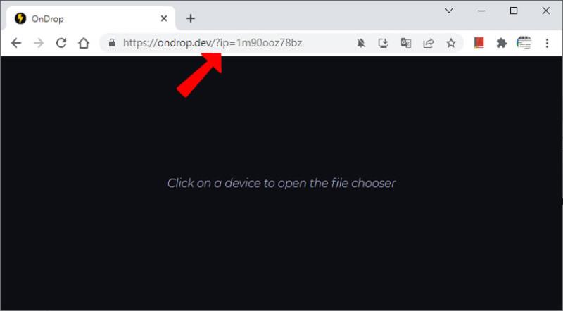 OnDrop 透過裝置內的瀏覽器就可互相傳送檔案