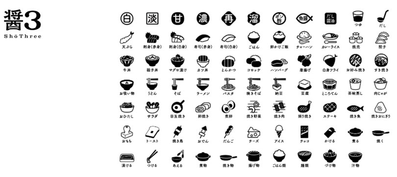 「醬3」一組由醬油種類及其可搭配菜餚的圖示組合,免費下載可商用 「醬3」一組由醬油種類及其可搭配菜餚的圖示組合,免費下載可商用