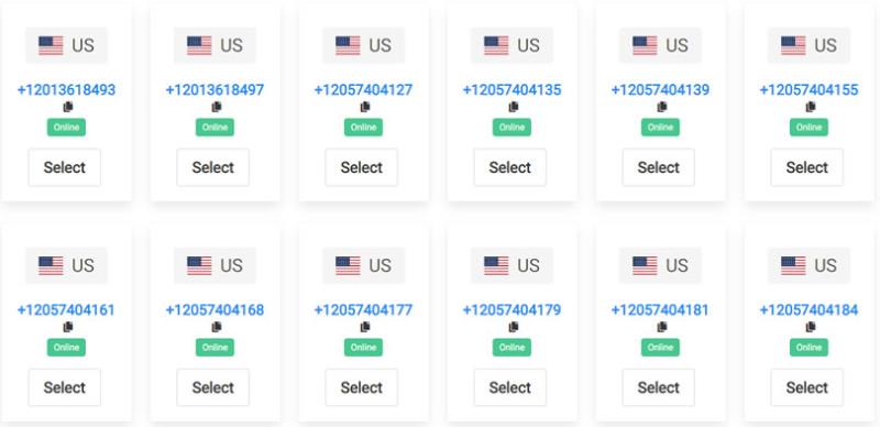 quackr.io 提供 22個國家/地區的臨時電話號碼，便於線上接收簡訊
