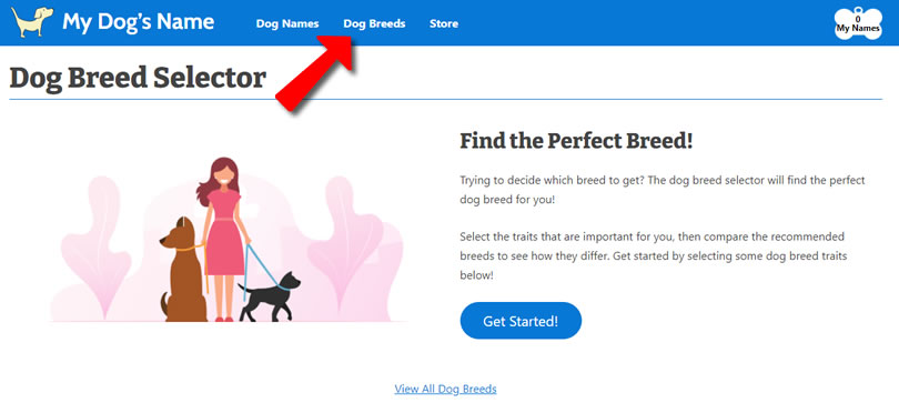 Dog Name Generator 毛小孩名字線上產生器與品種特性介紹 Dog Name Generator 毛小孩名字線上產生器與品種特性介紹