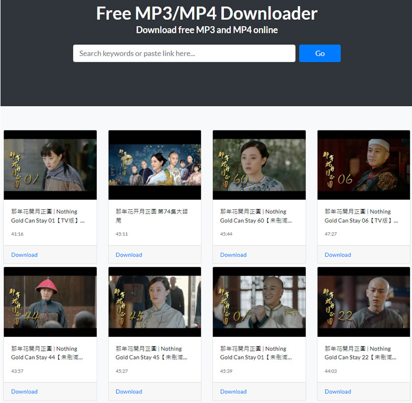 FreeMP3Downloads 可用關鍵字搜尋並下載 MP3/MP4 的免費線上服務 FreeMP3Downloads 可用關鍵字搜尋並下載 MP3/MP4 的免費線上服務