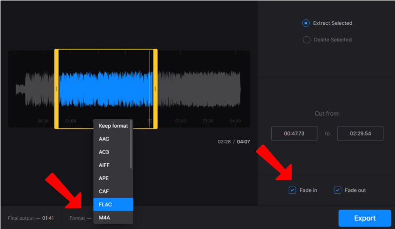 Audio Cutter Online 可用來裁切 MP3 及轉檔的免費線上工具 Audio Cutter Online 可用來裁切 MP3 及轉檔的免費線上工具