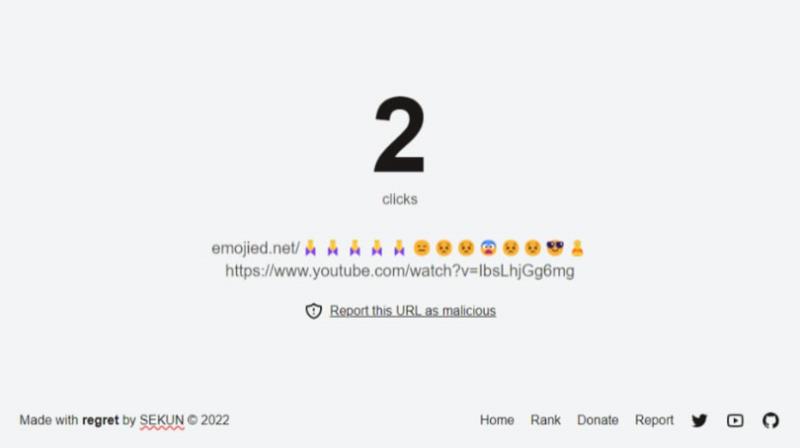 Emojied 線上產生融入表情符號的短網址