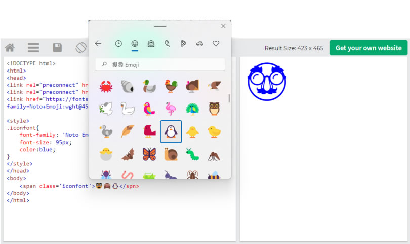 「Google Fonts」用 Noto Emoji 字型將表情符號或特殊圖示以線條輪廓來呈現 「Google Fonts」用 Noto Emoji 字型將表情符號或特殊圖示以線條輪廓來呈現