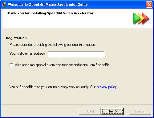 SpeedBit Video Accelerator 加速正在播放中的網路影片,觀賞更順暢 SpeedBit Video Accelerator 加速正在播放中的網路影片,觀賞更順暢