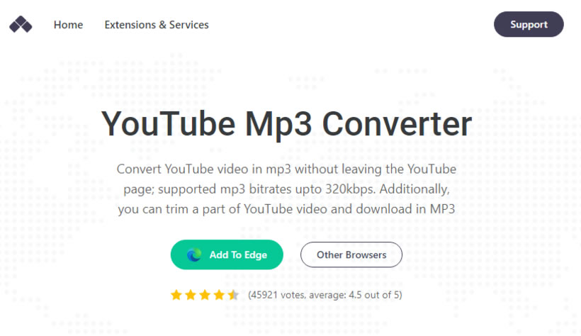 SaveMP3 全程無廣告的 YouTube 影片線上下載免費工具 SaveMP3 全程無廣告的 YouTube 影片線上下載免費工具