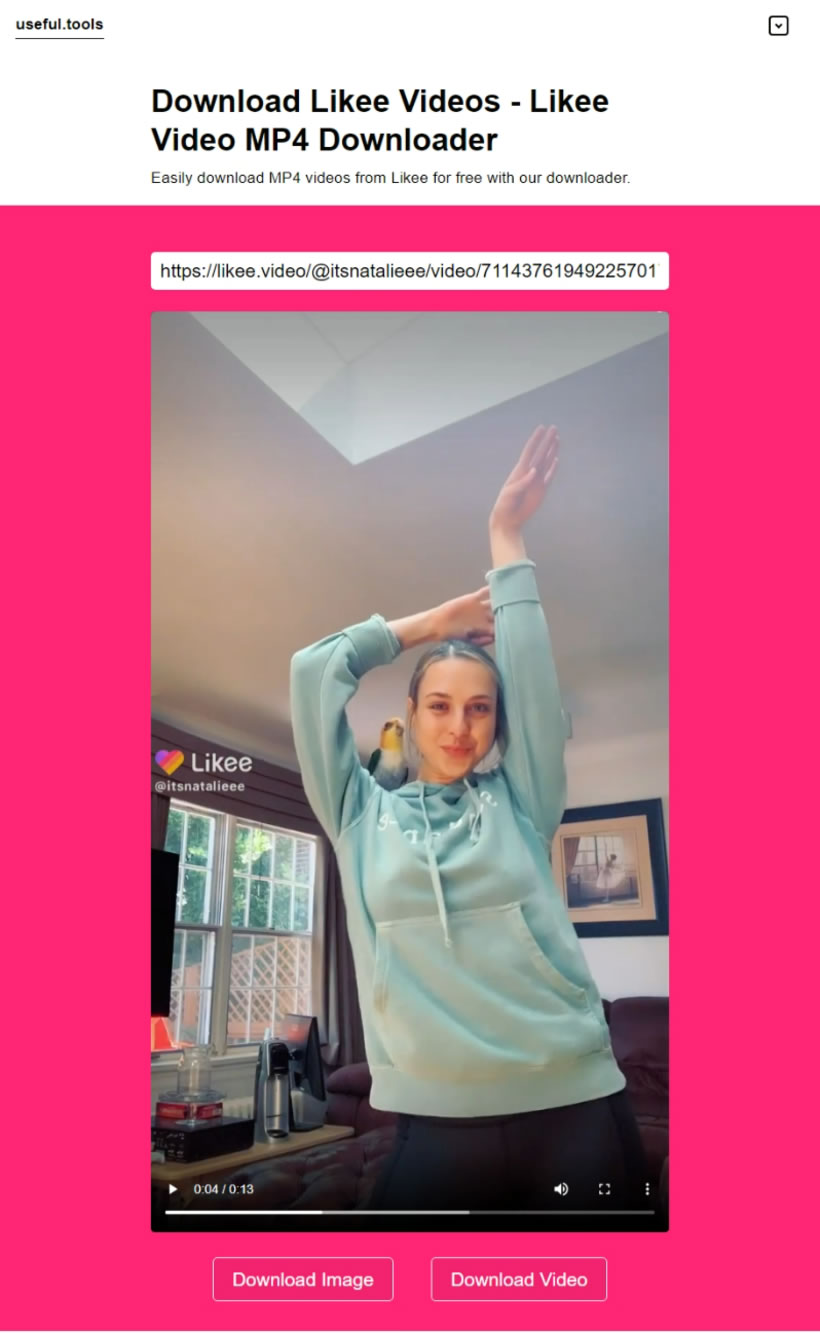Likee Video MP4 Downloader 線上下載 Likee 影音平台內的影片 Likee Video MP4 Downloader 線上下載 Likee 影音平台內的影片