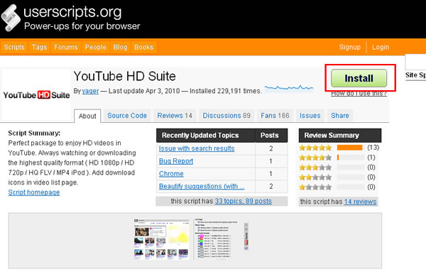YouTube HD Suite 下載 YouTube 影片好幫手 - Google chrome 瀏覽器擴充功能 YouTube HD Suite 下載 YouTube 影片好幫手 - Google chrome 瀏覽器擴充功能