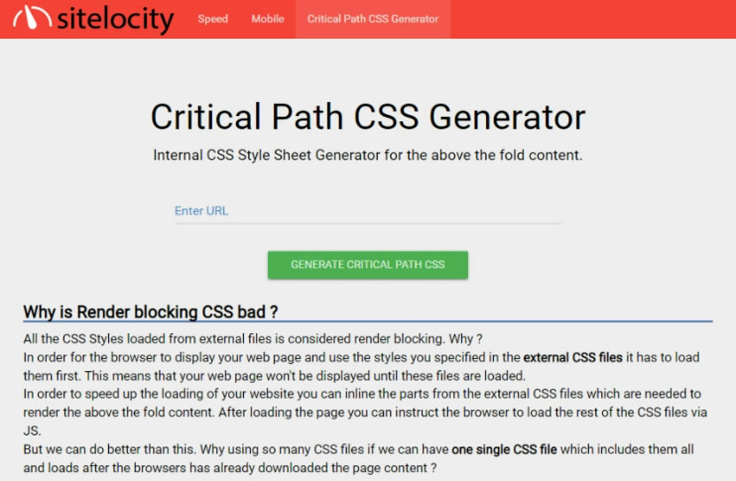 SiteLocity 將網頁從外部引入的 CSS 合併並最佳化 SiteLocity 將網頁從外部引入的 CSS 合併並最佳化