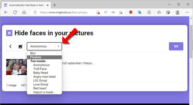 Hide faces in your pictures 自動識別並遮蔽圖片中人臉 有馬賽克、面具等多種效果可選