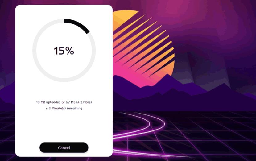 DApp 去中心化的臨時檔案免費傳送服務 單次可發送 100GB