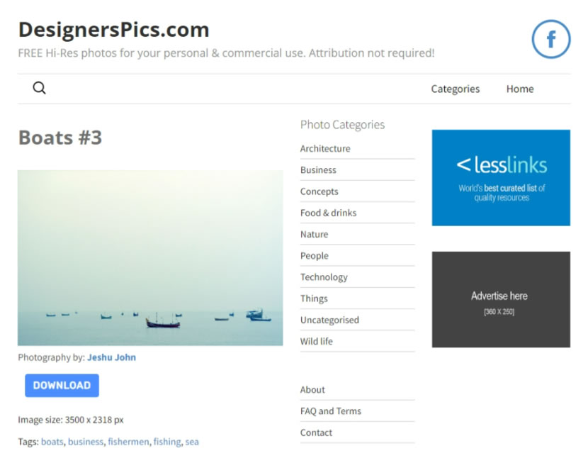 DesignersPics：攝影師提供多元風格且高品質圖片，免註冊免費下載，適用個人與商業用途
