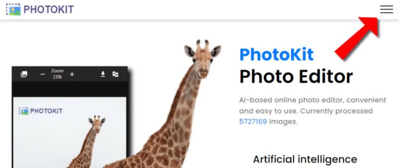 PhotoKit 集圖片編輯、自動去/換背景及抹除圖片內容物等功能的免費線上服務