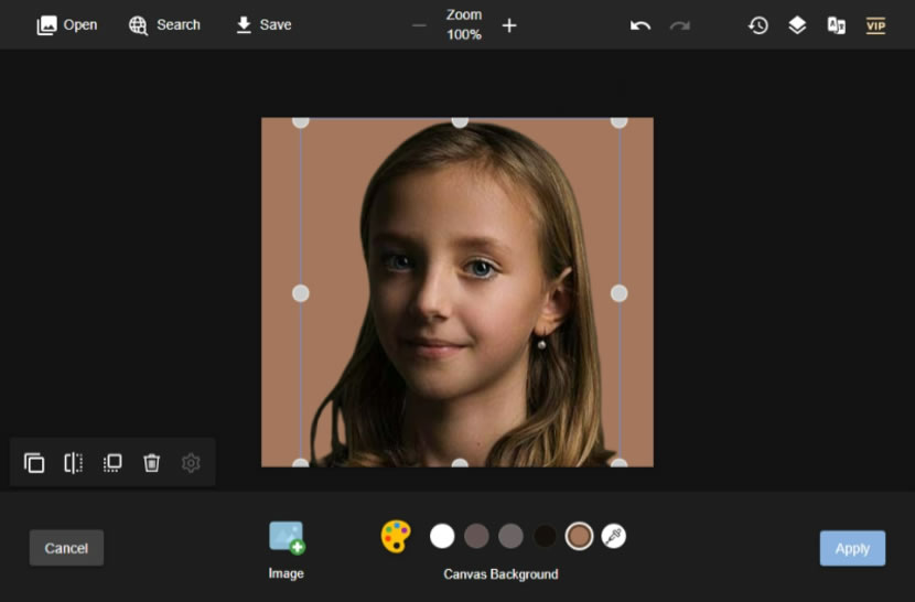PhotoKit 集圖片編輯、自動去/換背景及抹除圖片內容物等功能的免費線上服務