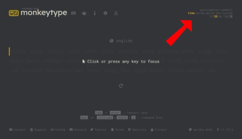 Monkeytype 線上英打練習免費服務 快速提升打字速度與正確率