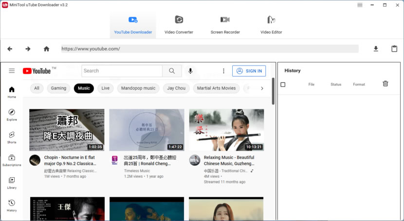 MiniTool uTube Downloader 具 YouTube 影片下載、轉檔與螢幕錄影的免費應用軟體 MiniTool uTube Downloader 具 YouTube 影片下載、轉檔與螢幕錄影的免費應用軟體