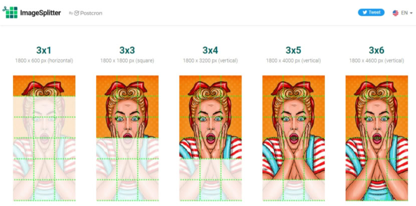 ImageSplitter 免費且直觀的線上圖片分割器