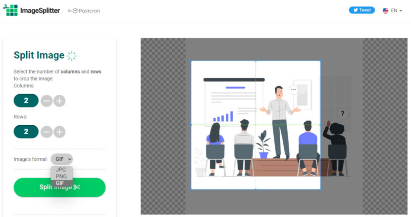 ImageSplitter 免費且直觀的線上圖片分割器 ImageSplitter 免費且直觀的線上圖片分割器