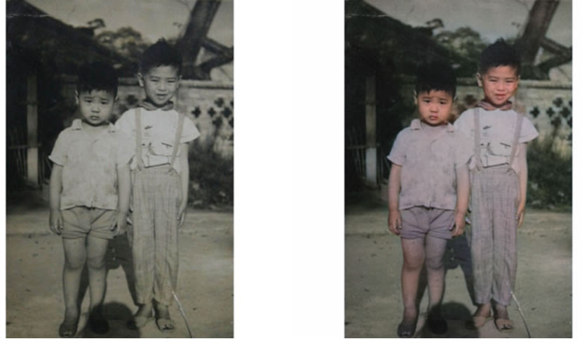 Colorize Images Online 用人工智慧將黑白圖片變彩色 Colorize Images Online 用人工智慧將黑白圖片變彩色