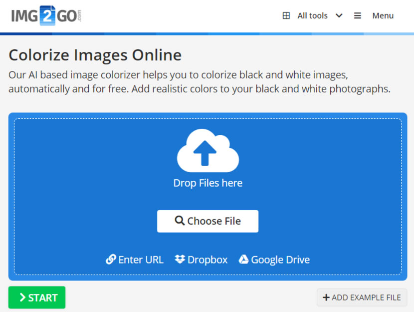 Colorize Images Online 用人工智慧將黑白圖片變彩色