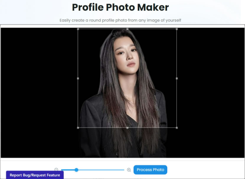 TinyWow Profile Photo Maker 可自動換背景的圓形圖片產生器 TinyWow Profile Photo Maker 可自動換背景的圓形圖片產生器
