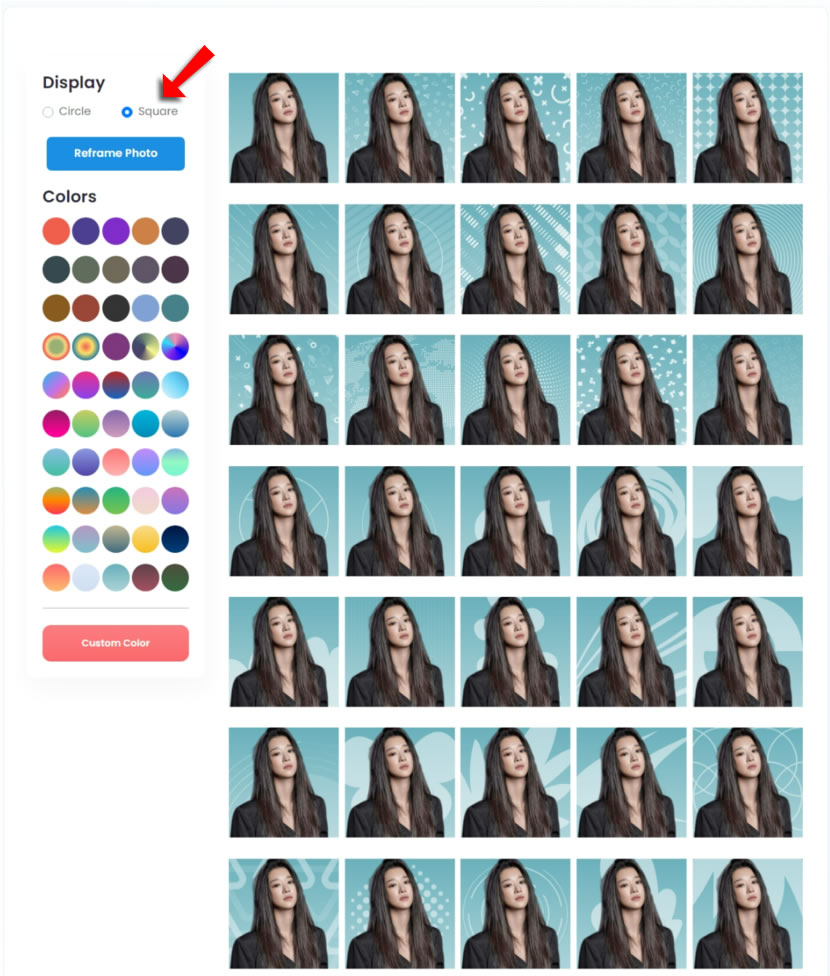 TinyWow Profile Photo Maker 可自動換背景的圓形圖片產生器 TinyWow Profile Photo Maker 可自動換背景的圓形圖片產生器