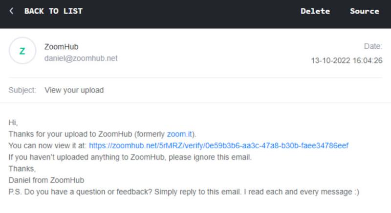 ZoomHub 線上免費圖片分享空間 可內嵌到其它網頁