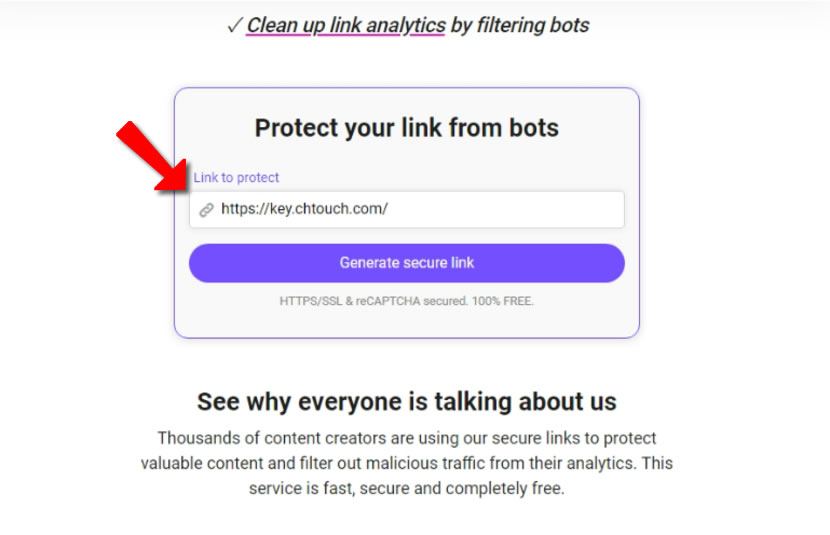 LinkSafe 讓每個短網址都能有「reCAPTCHA 」的驗證機制