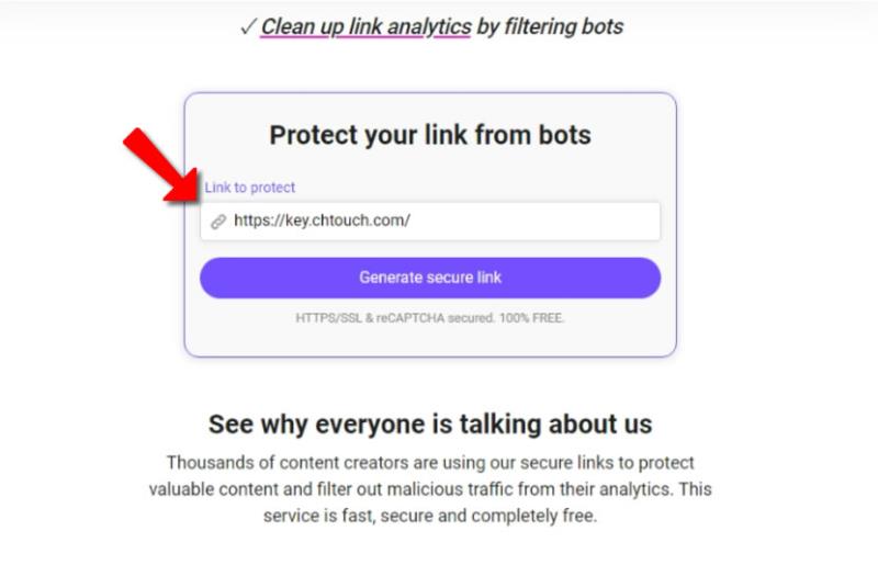 LinkSafe 讓每個短網址都能有「reCAPTCHA 」的驗證機制