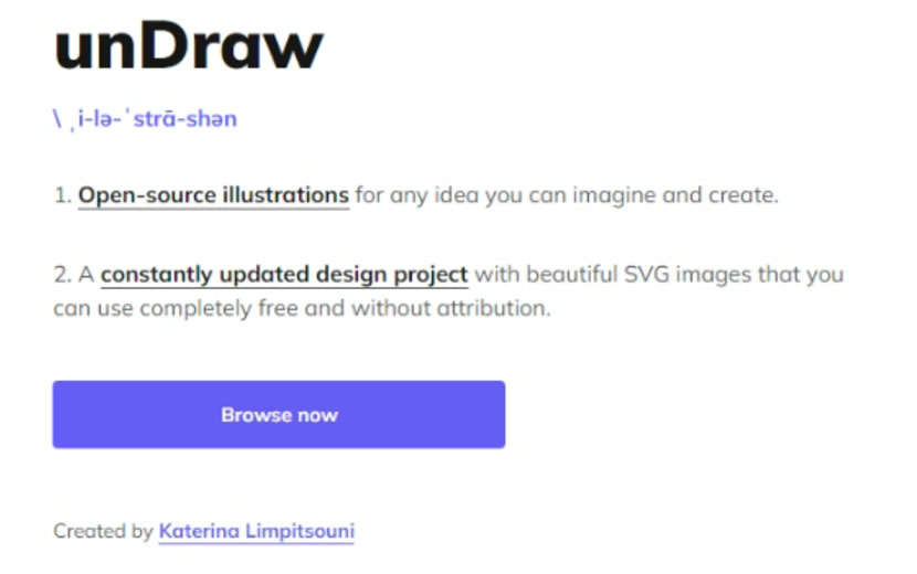 unDraw 提供可互動顏色且可商用的優質插圖 SVG,PNG 免費下載 unDraw 提供可互動顏色且可商用的優質插圖 SVG,PNG 免費下載