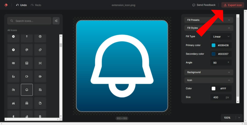 Icon Maker 線上可視化圖標設計器 PNG 導出 Icon Maker 線上可視化圖標設計器 PNG 導出