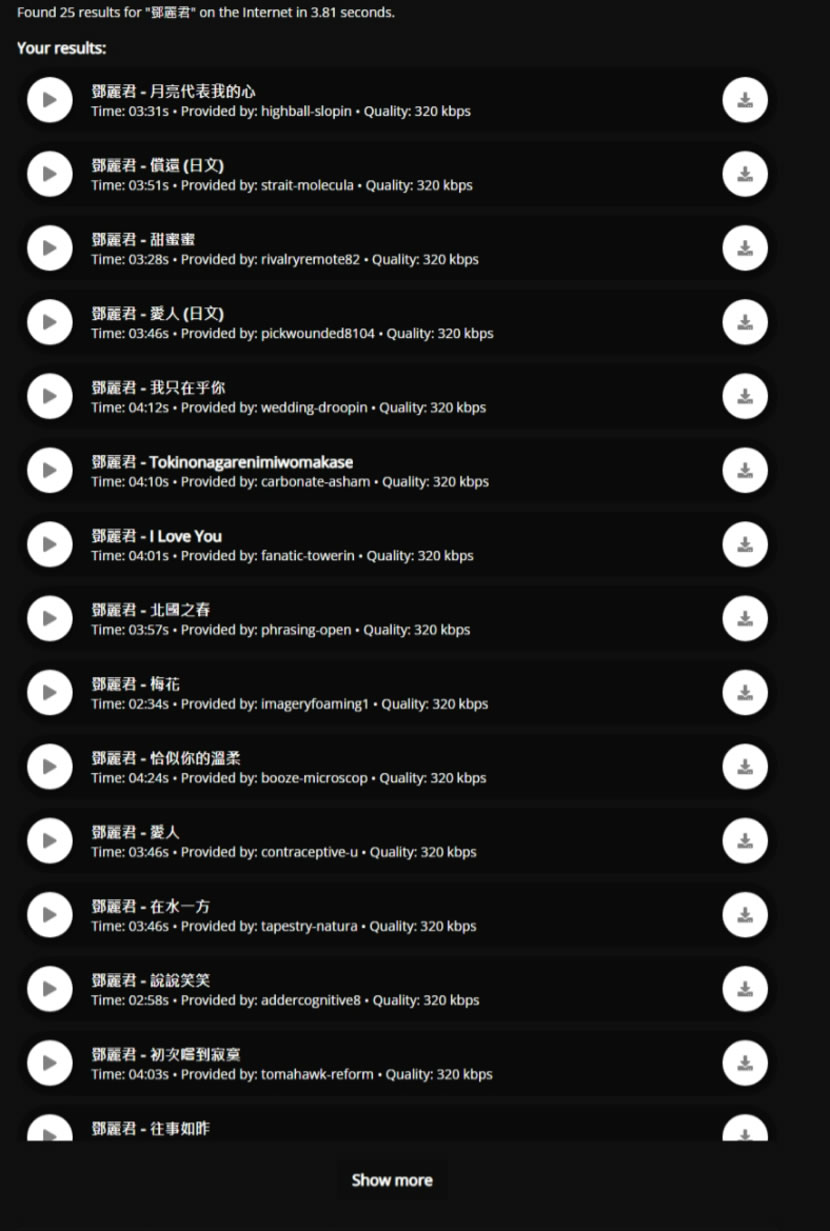 MYFREEMP3 超簡便的線上 MP3 搜尋與下載免費工具 MYFREEMP3 超簡便的線上 MP3 搜尋與下載免費工具