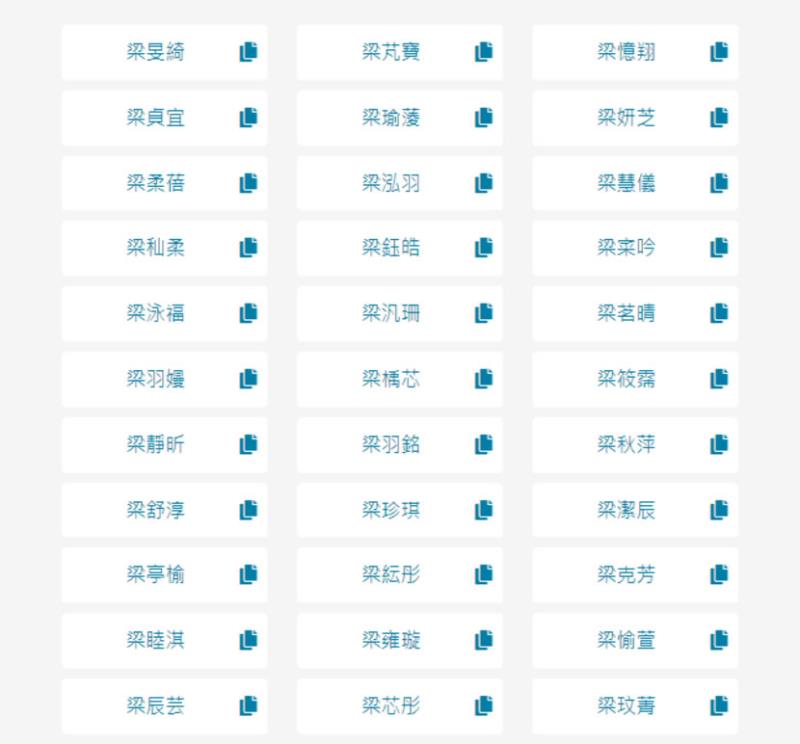 NameChef 線上中、英文名字產生器