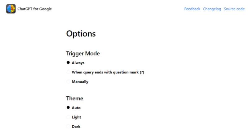 ChatGPT for Google 使用 Google 搜尋時也讓 ChatGPT AI 機器人同步回應（瀏覽器擴充功能）