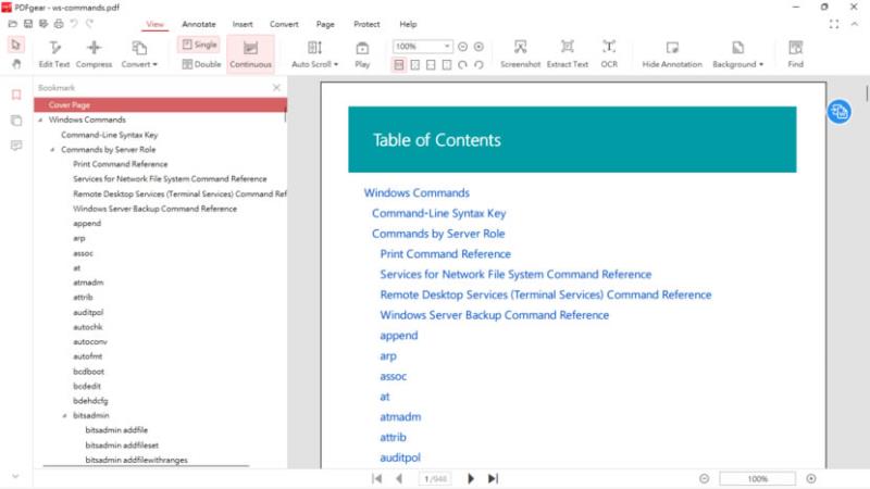 [ 免費使用 ]PDFgear 整合各種 PDF 工具，具格式轉換、編輯、合併或拆分等功能
