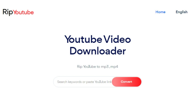 Rip Youtube 影片下載工具，可下載 MP4 影片或 MP3 音樂