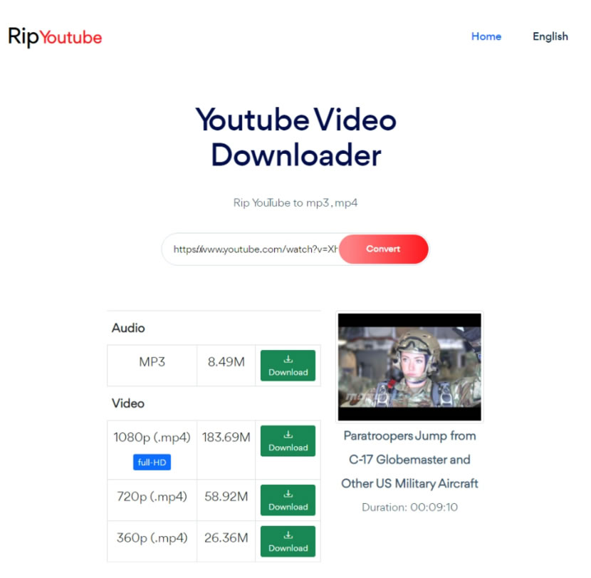 Rip Youtube 影片下載工具,可下載 MP4 影片或 MP3 音樂 Rip Youtube 影片下載工具,可下載 MP4 影片或 MP3 音樂