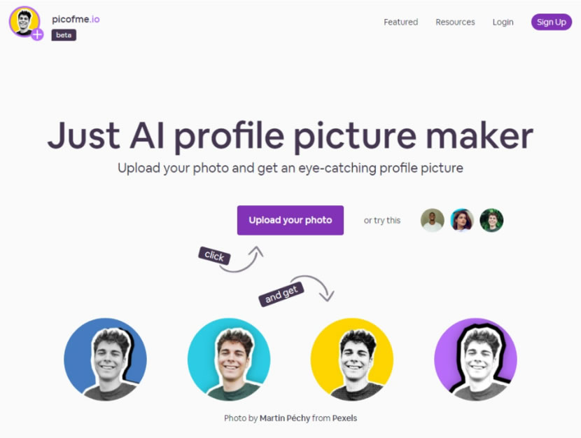 Picofme 用 AI 打造的頭像製作免費工具 可自動去背並套用模板 Picofme 用 AI 打造的頭像製作免費工具 可自動去背並套用模板