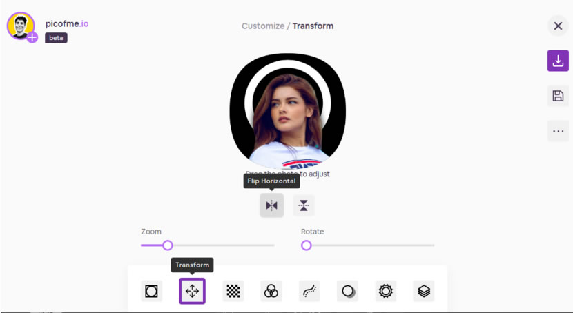 Picofme 用 AI 打造的頭像製作免費工具 可自動去背並套用模板 Picofme 用 AI 打造的頭像製作免費工具 可自動去背並套用模板