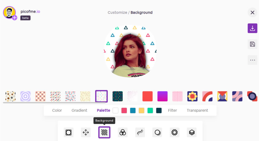 Picofme 用 AI 打造的頭像製作免費工具 可自動去背並套用模板 Picofme 用 AI 打造的頭像製作免費工具 可自動去背並套用模板
