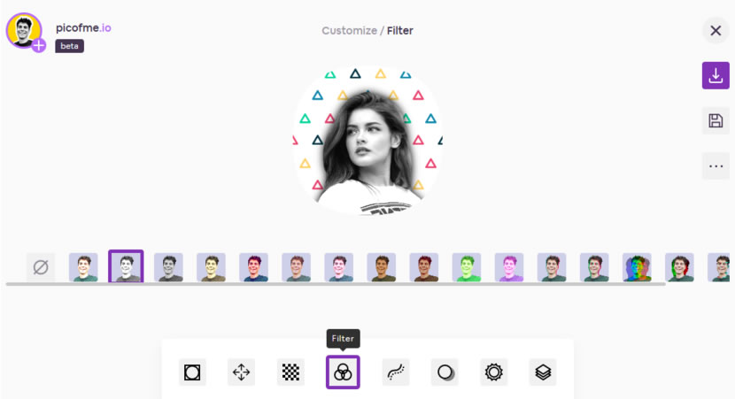 Picofme 用 AI 打造的頭像製作免費工具 可自動去背並套用模板 Picofme 用 AI 打造的頭像製作免費工具 可自動去背並套用模板