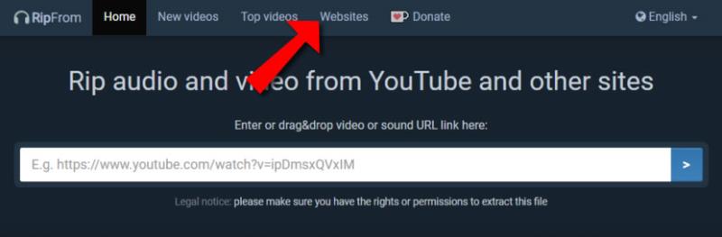 RipFrom 下載 YouTube 影片 支援 FB、IG 和 TikTok 近千個網站且全程零廣告